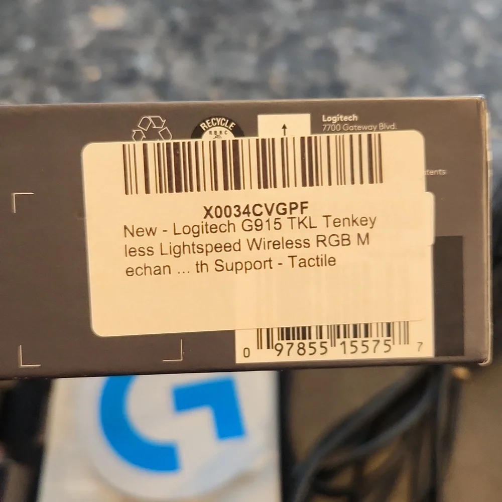 G915 TKL Wireless Gaming Keyboard